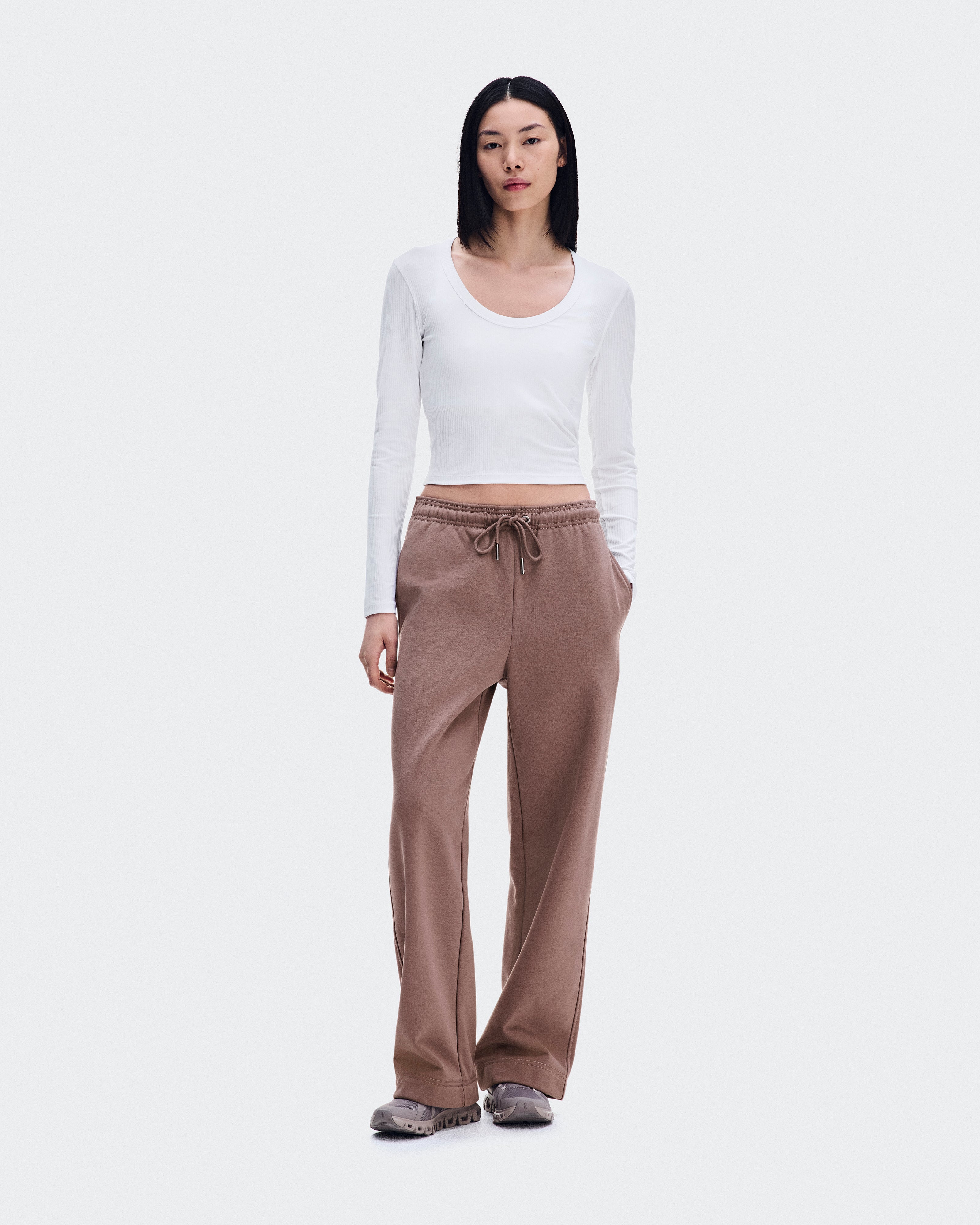 All-Day Ribbed Long-T - Womens