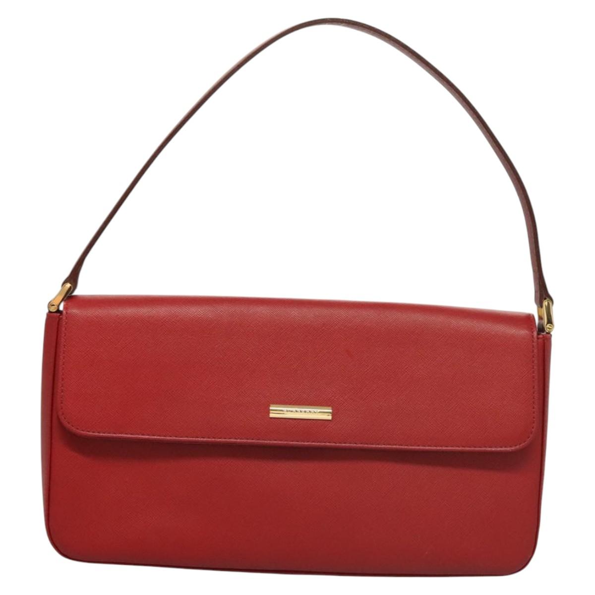 Burberry Leather Shoulder Bag (Pre-Owned)