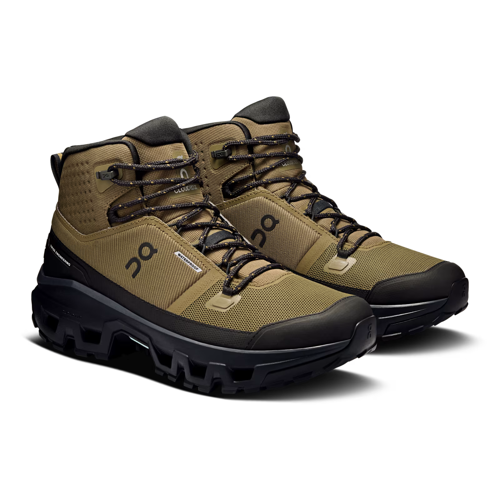 On Running Cloudrock Mid Waterproof Hunter Black