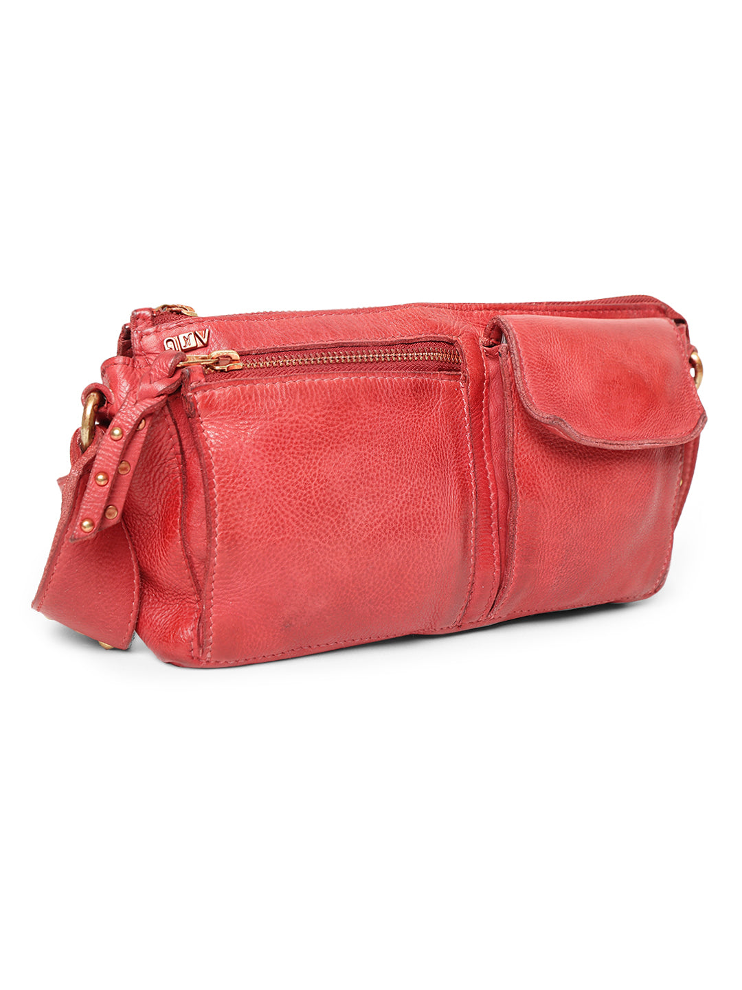 URBAN VOYAGER: OLIVE CROSSOVER SLING BAG BY ART N VINTAGE