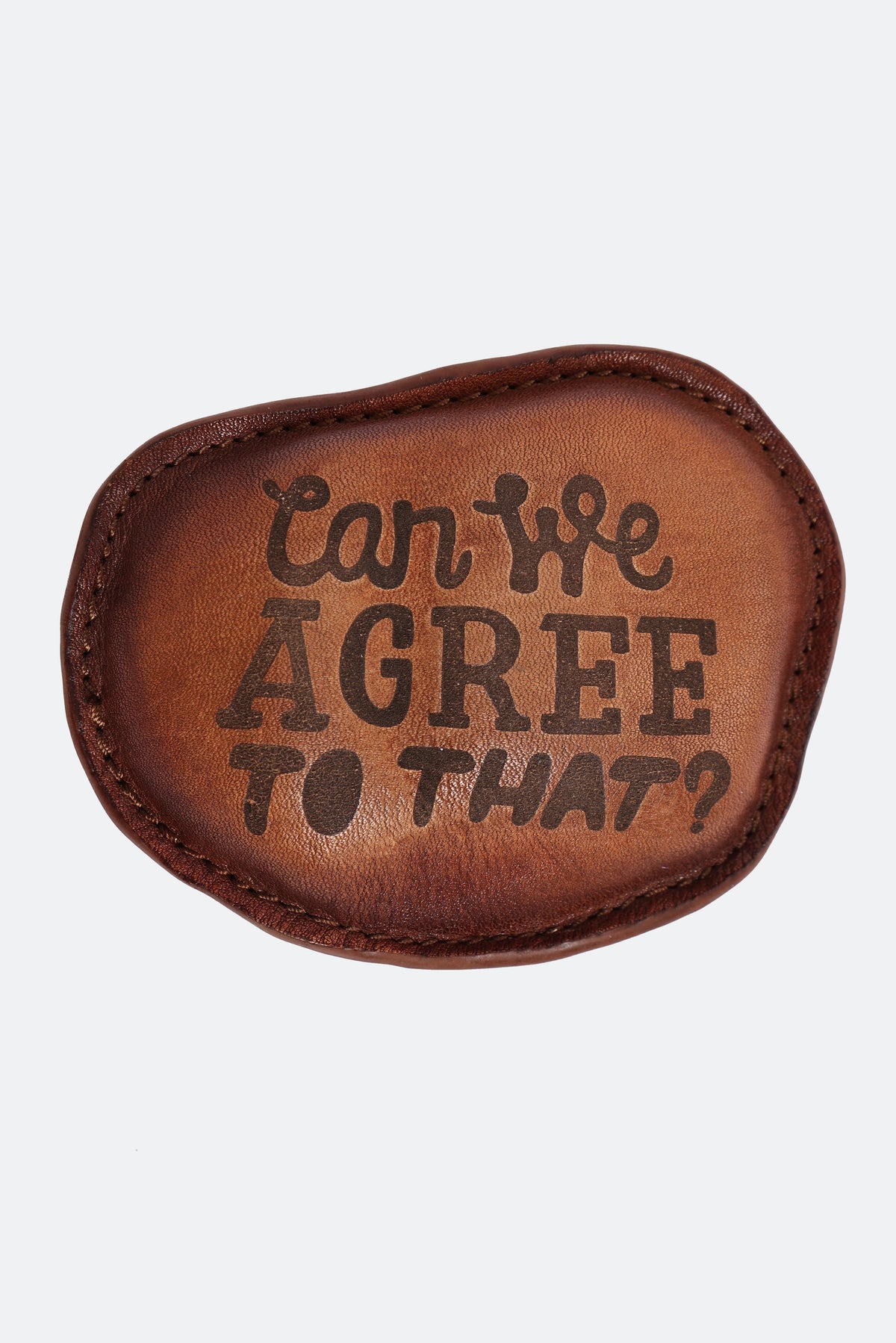 40/41 “Can We Agree to That” Leather Paperweight (Limited Edition)