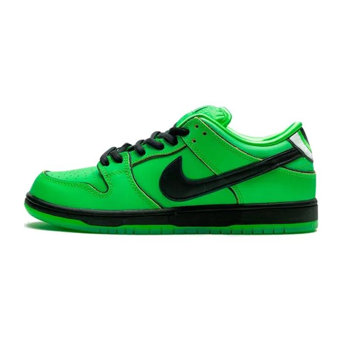 Nike SB Dunk Low The Powerpuff Girls Buttercup Available at Pick your kiicks.