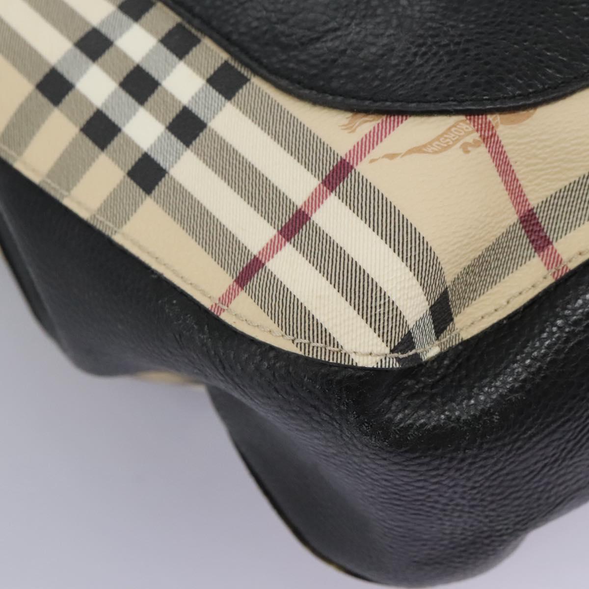 Burberry Nova Check Canvas Shoulder Bag (Pre-Owned)