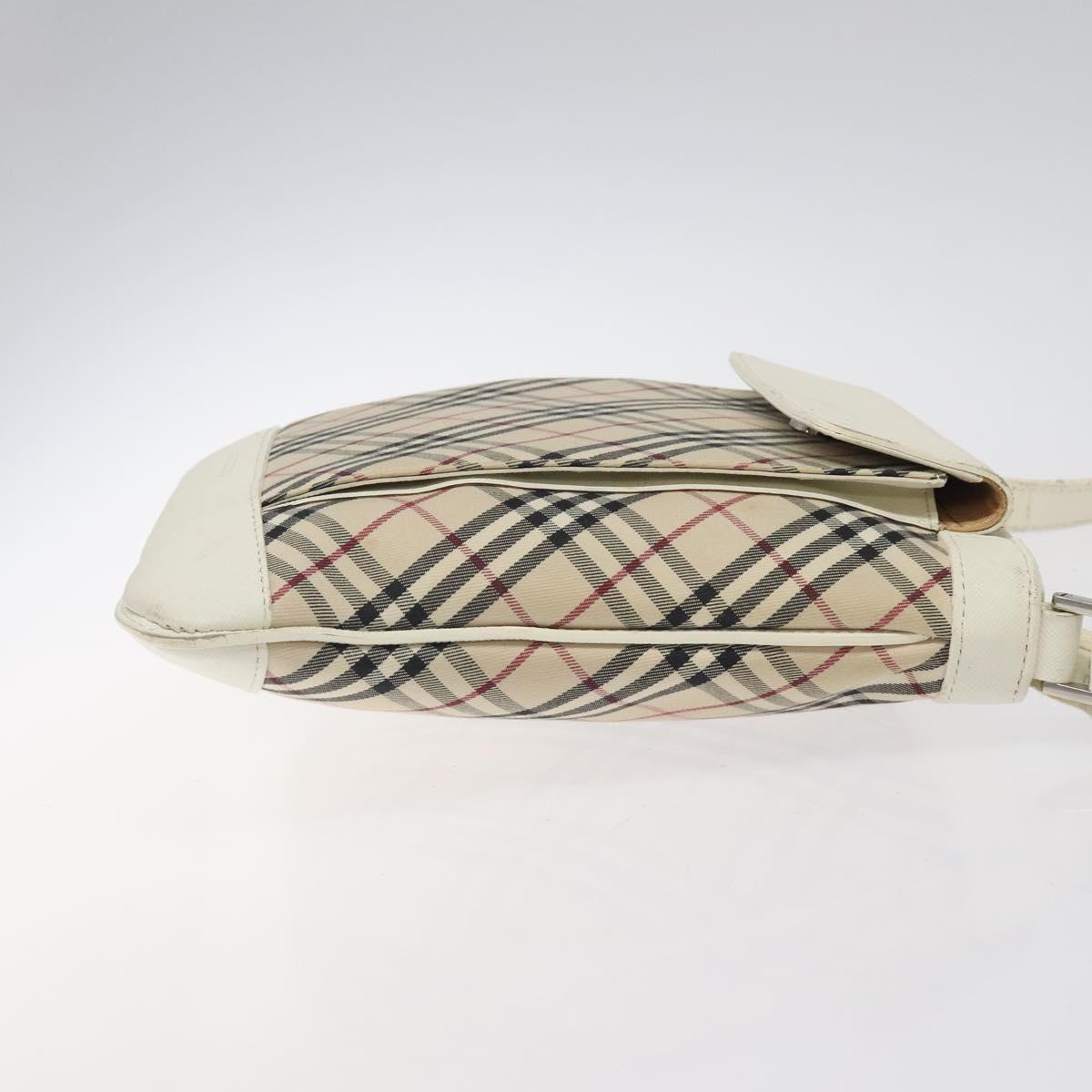 Burberry Nova Check Canvas Shoulder Bag (Pre-Owned)