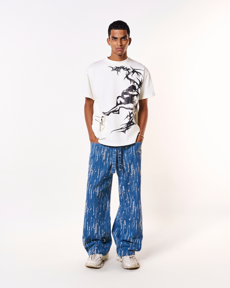 LUCIFER'S OVERSIZED T-SHIRT WHITE