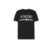 AMIRI Logo Cotton T-shirt Black/White Available at Pick your kiicks.