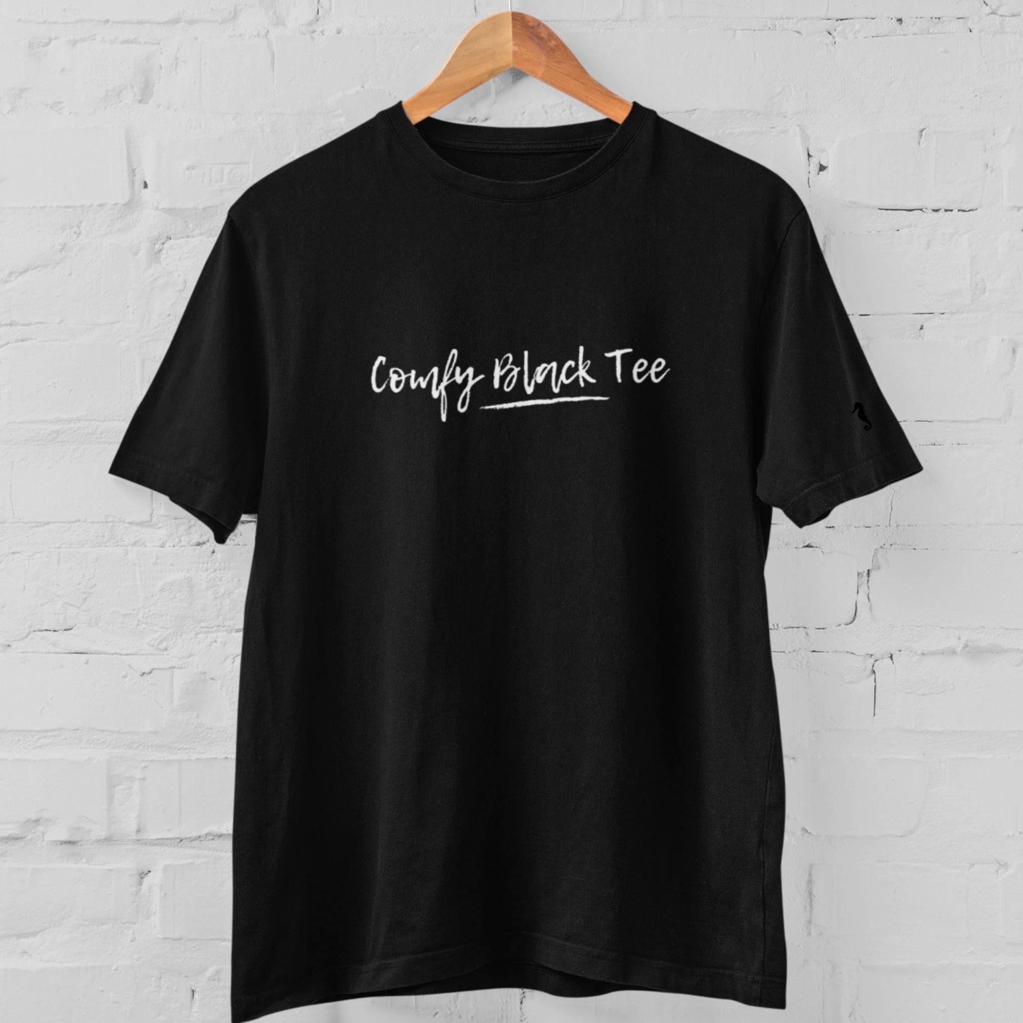 Comfy Black Tee