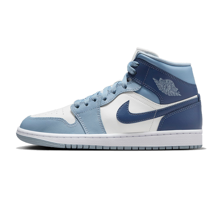 Jordan 1 Mid Diffused Blue (W) Available at Pick your kiicks.