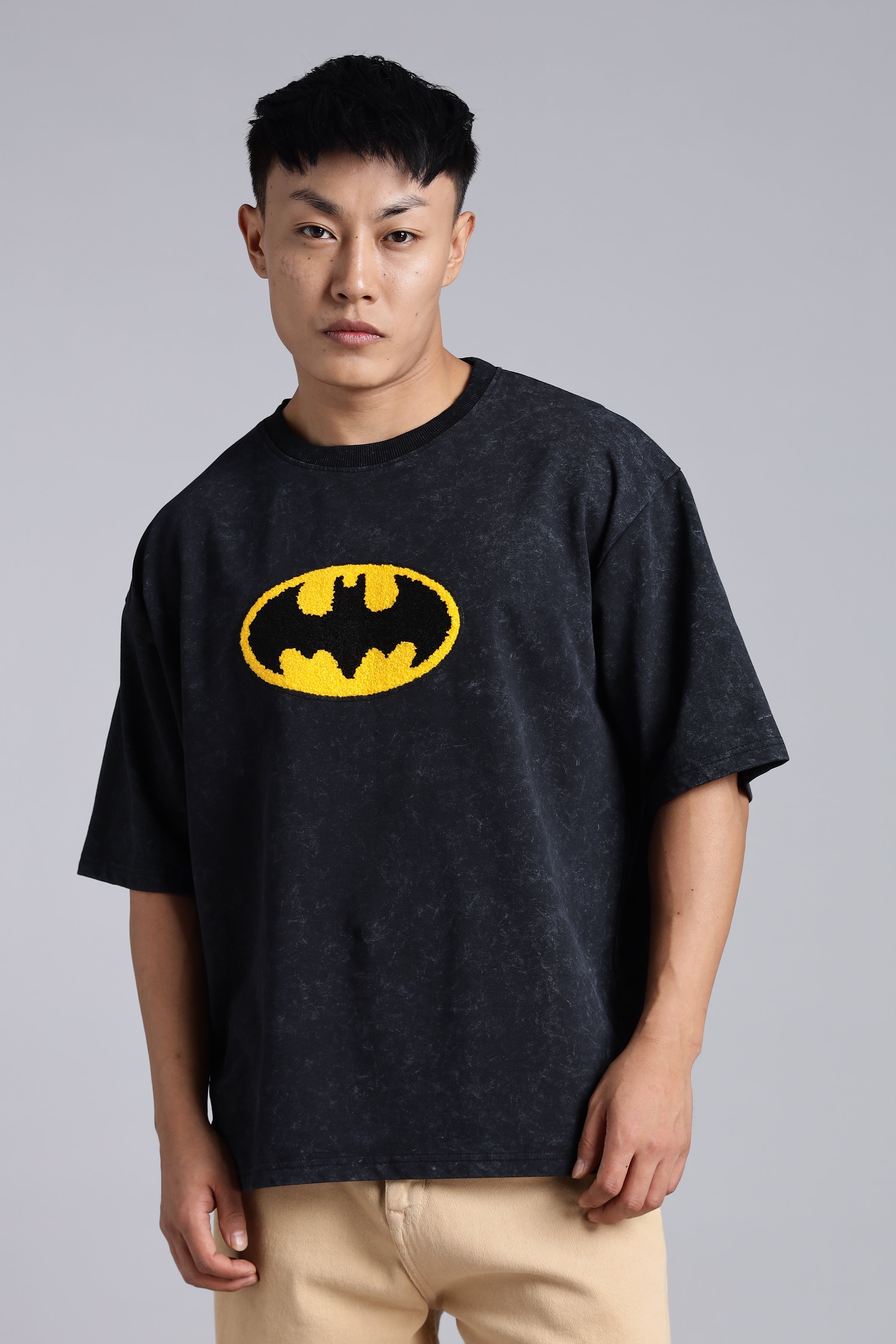 BATMAN - Acid Wash T Shirt