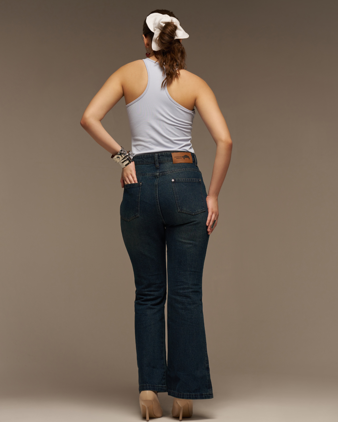 Missing Genes Retro Flare Denim