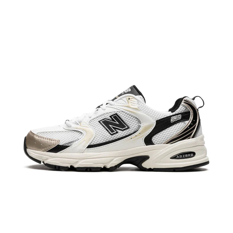 New Balance 530 White Light Gold Metallic GOLD