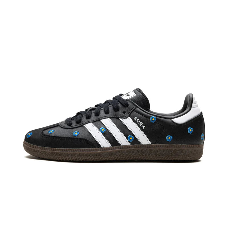 Adidas Samba Light Blue Floral Core Black (W)
