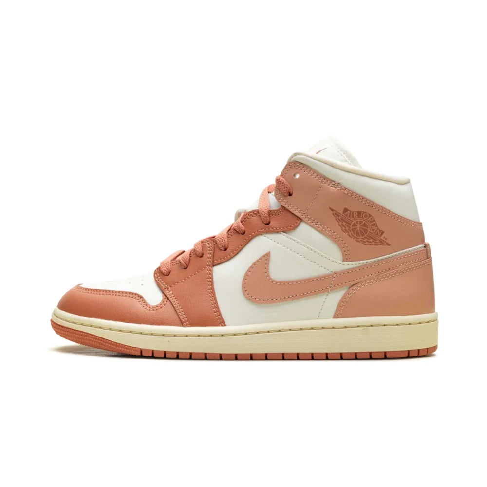 NIKE Air Jordan 1 Mid Madder Root (W)