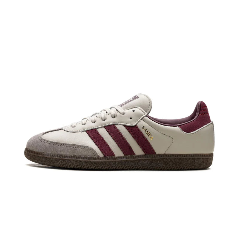 Adidas Samba OG Putty Grey Maroon
