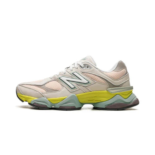 New Balance 9060 Moonbeam Vintage Rose Lime Available at Pick your kiicks.