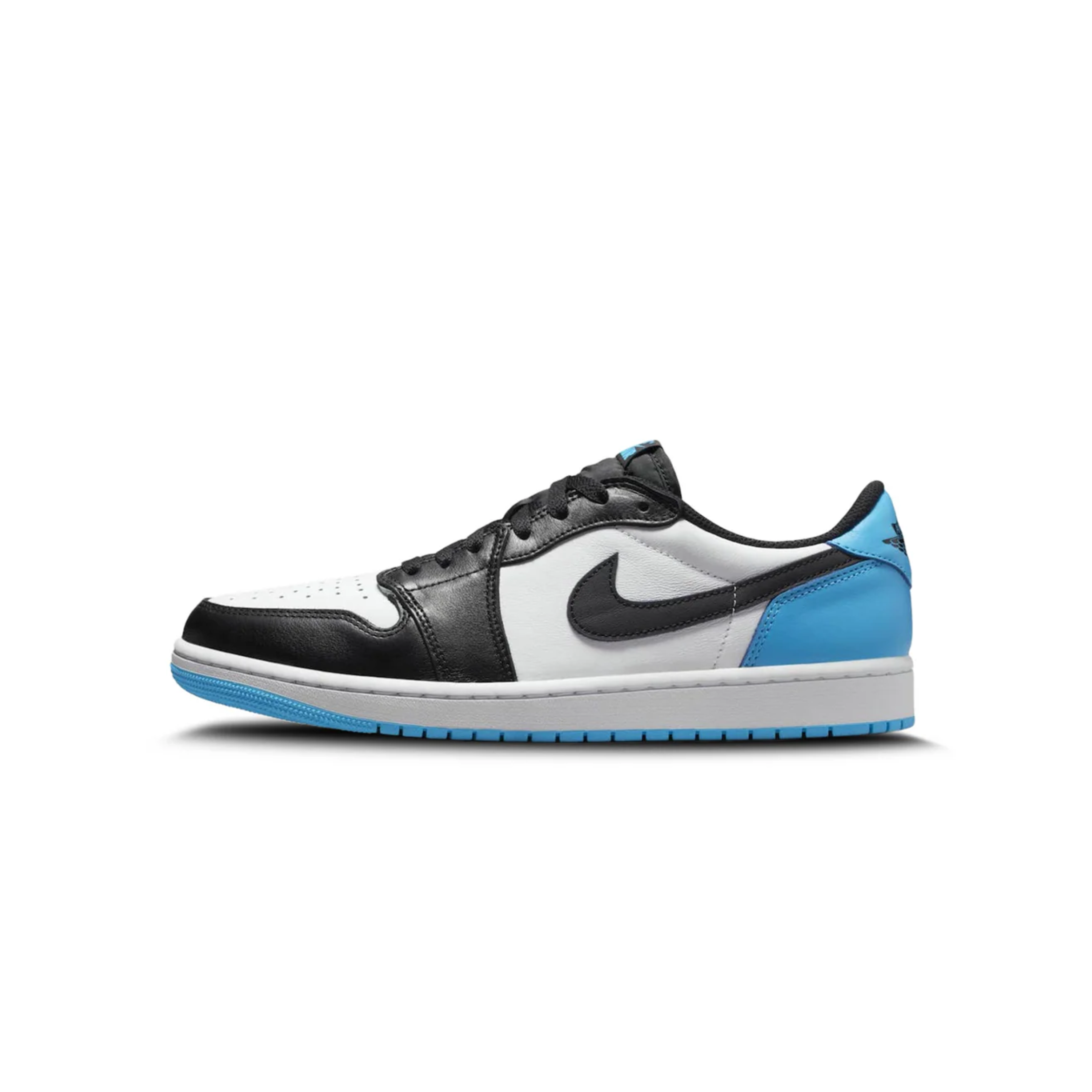 Air Jordan 1 Low Black Dark Powder Blue (W)