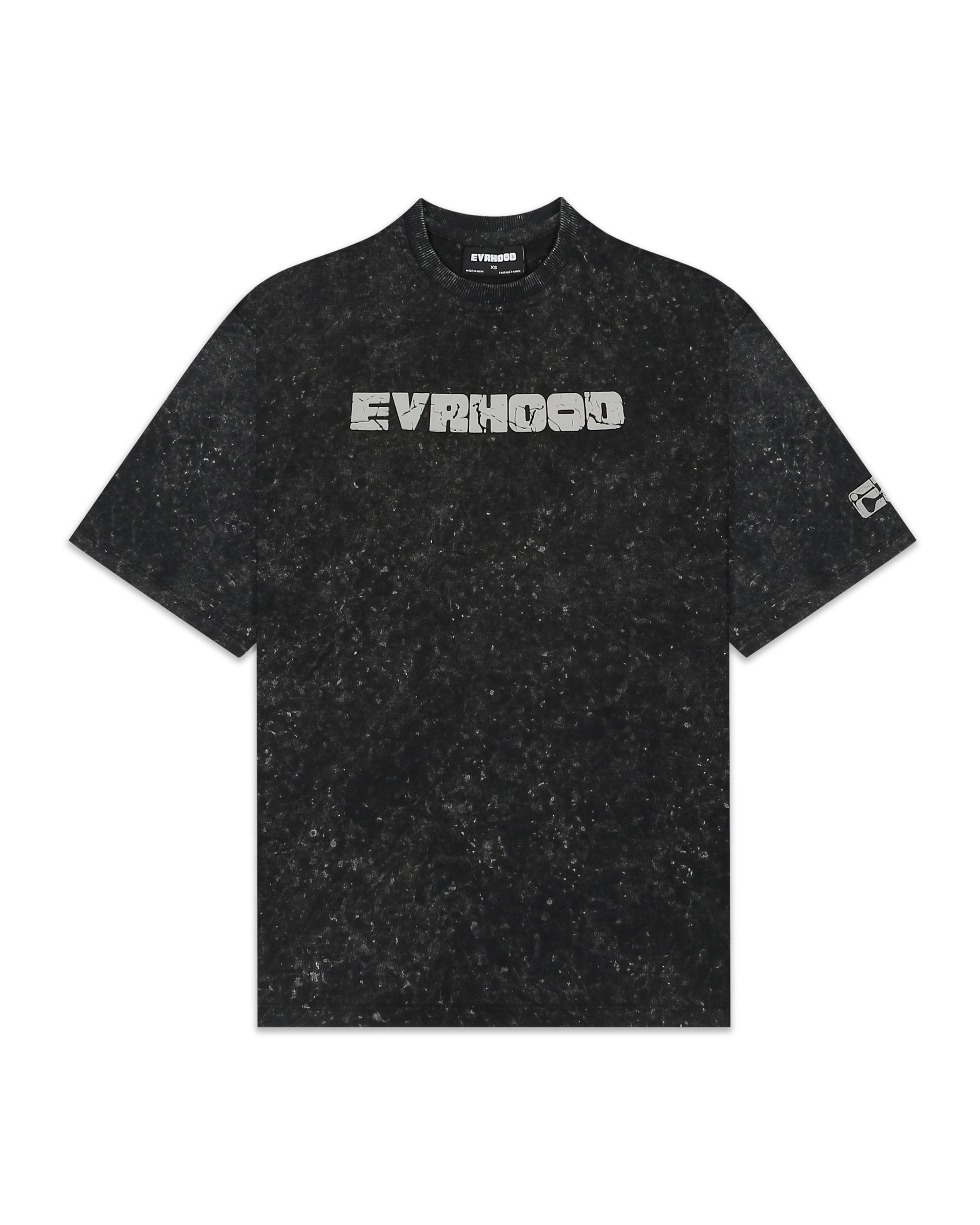 Retro Wash - Black - Evrhood oversized acid wash t-shirt