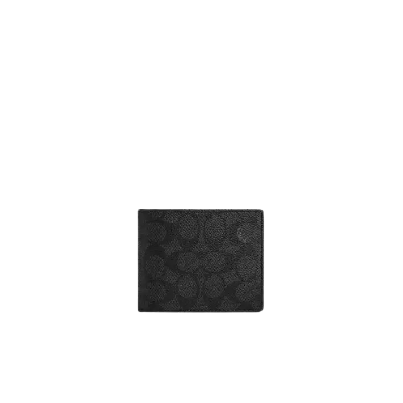COACH signature canvas 3 IN 1 WALLET