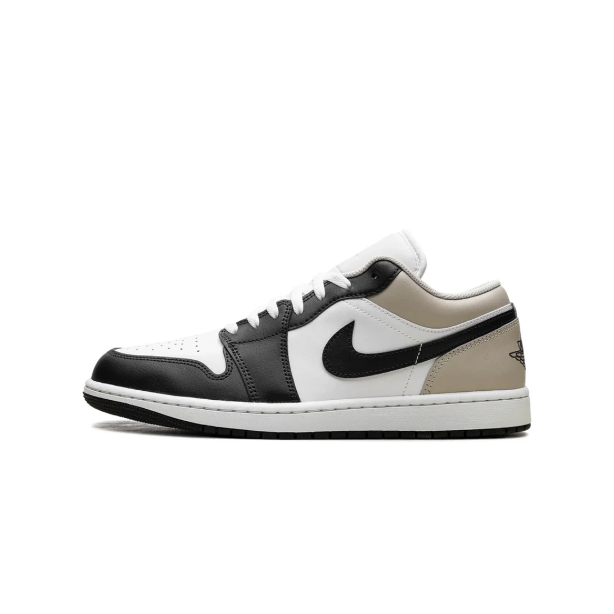 NIKE Air Jordan 1 Low Black Toe Rattan