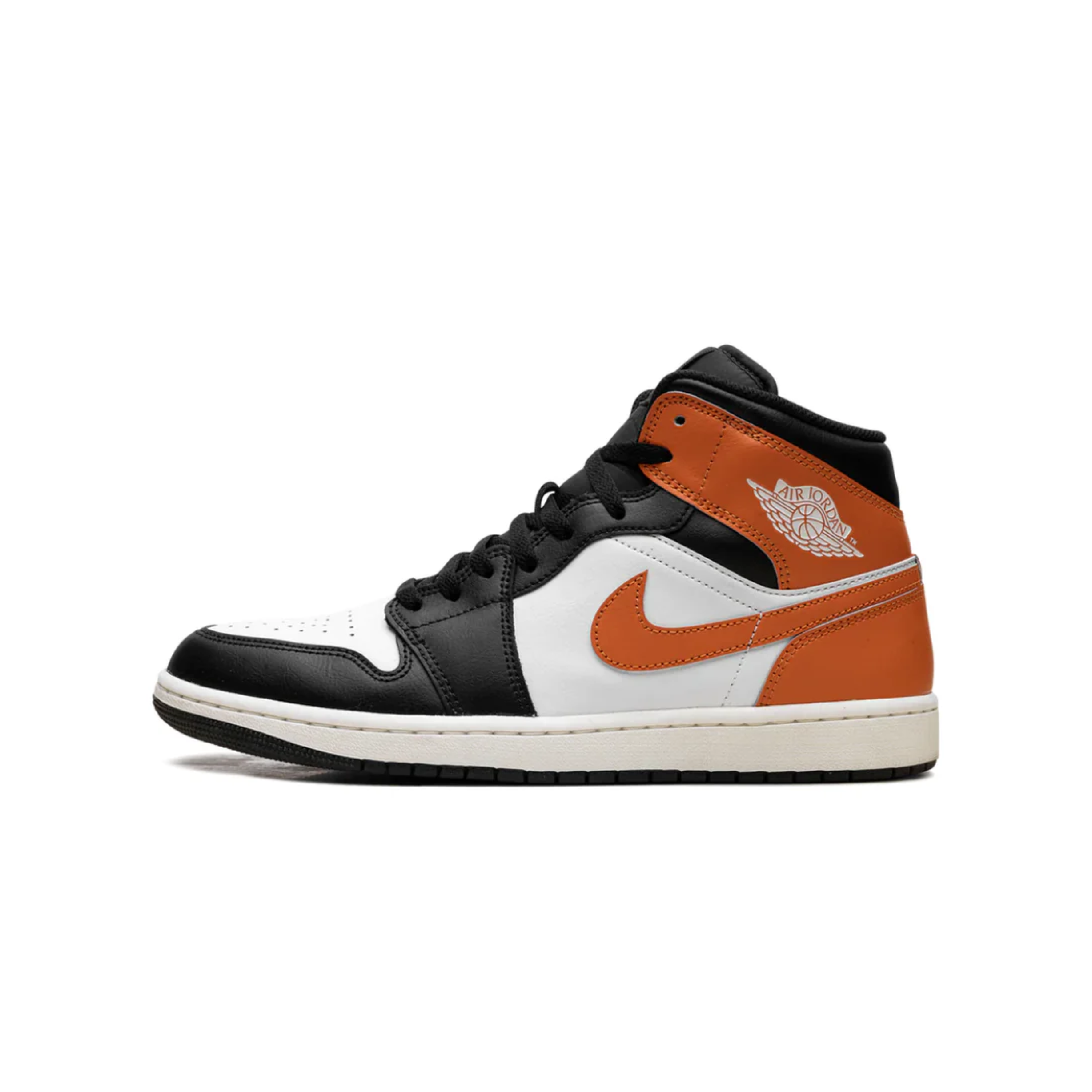 NIKE AIR Jordan 1 Mid Black Toe Starfish