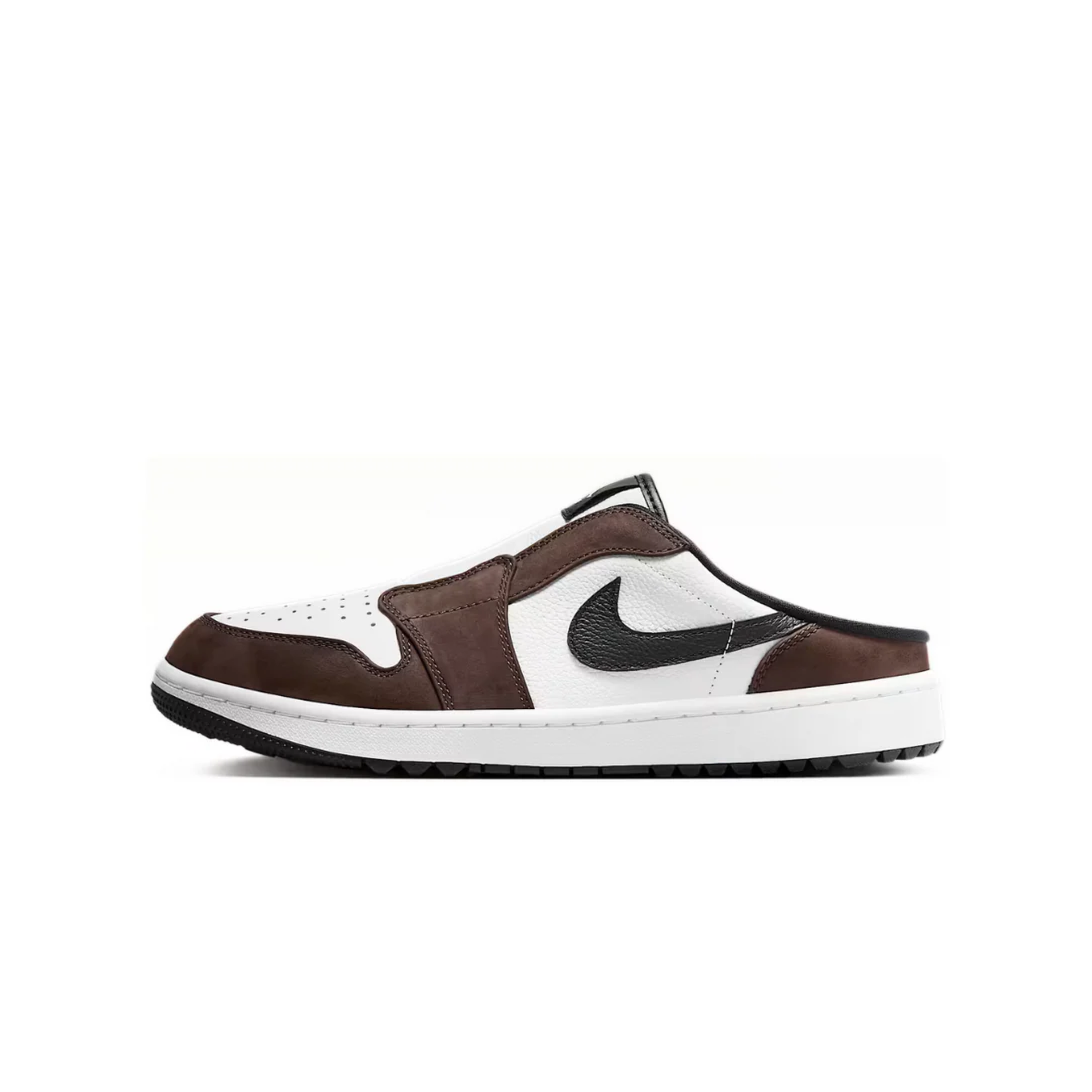 NIKE Air Jordan 1 Mule Golf Baroque Brown