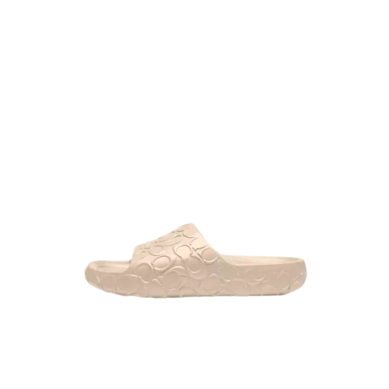 COACH MOLD SLIDE IVORY
