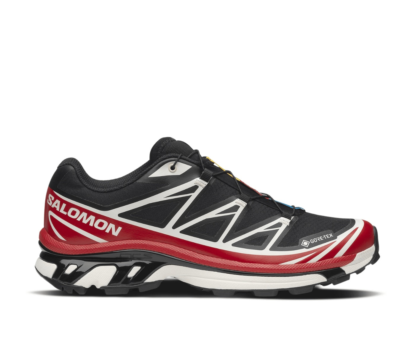 Salomon XT-6 Gore-Tex Black Flame Scarlet