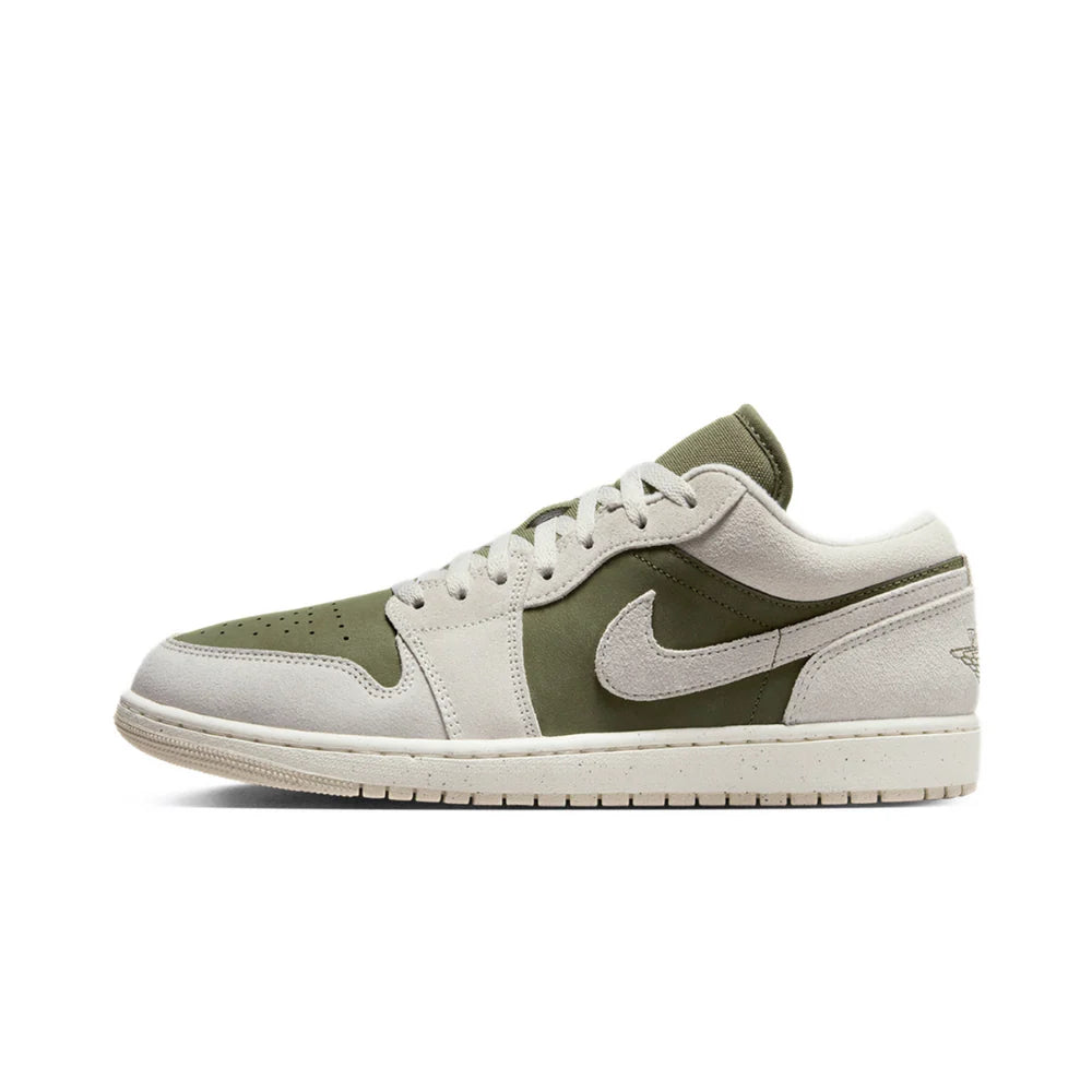 Air Jordan 1 Low SE Medium Olive Sail