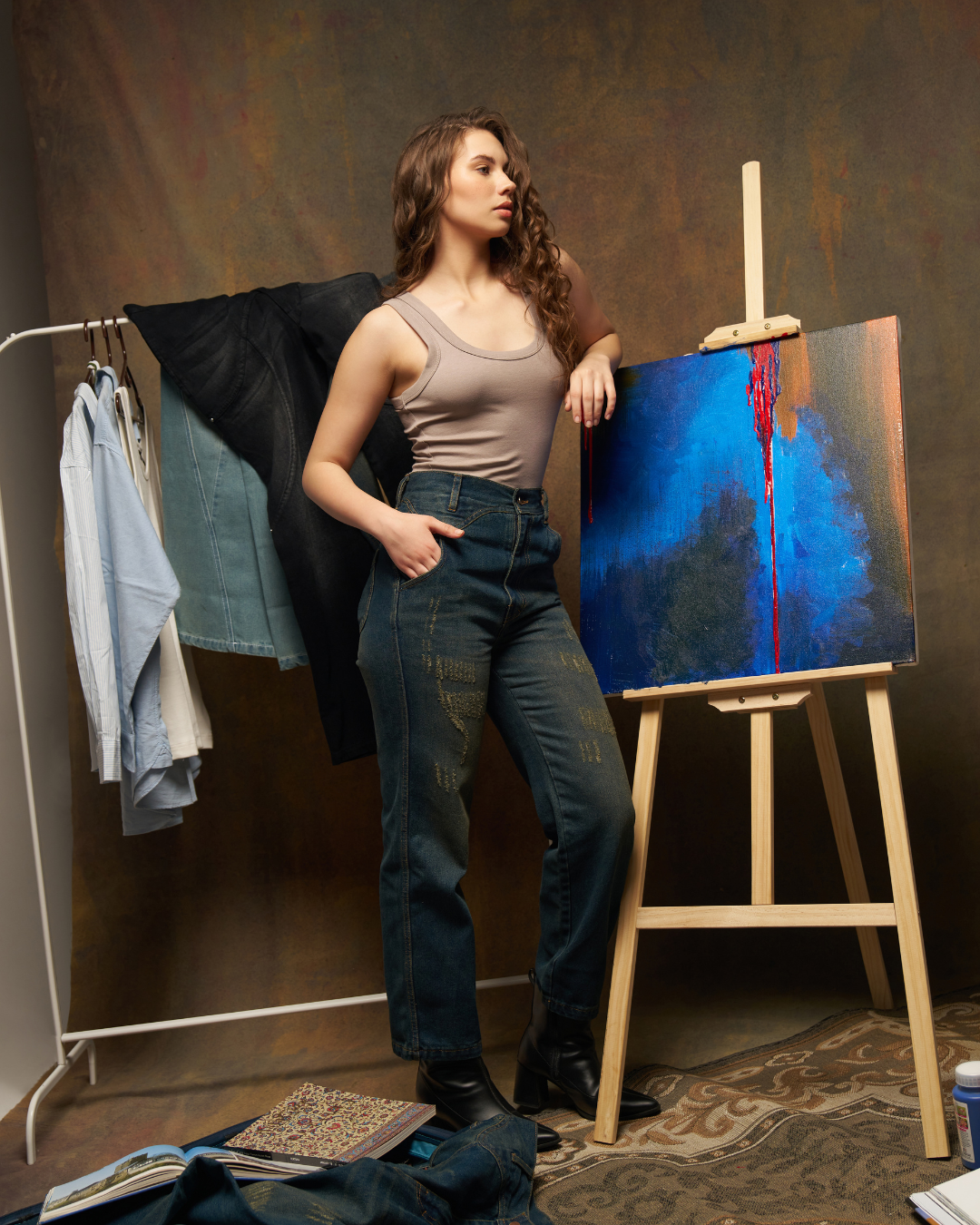 Missing Genes Vintage Indigo Straight Fit