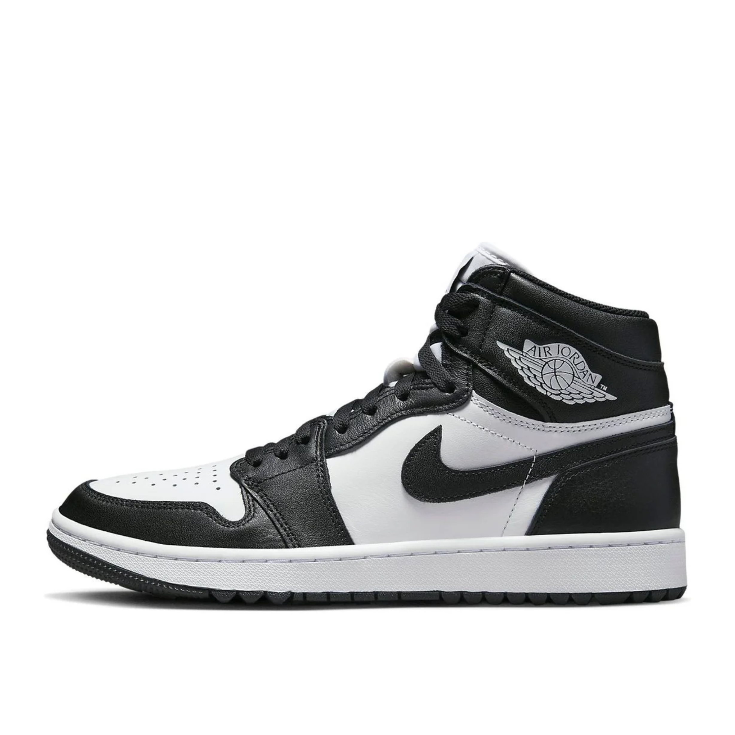 NIKE Air Jordan 1 Retro High Golf Black White Panda