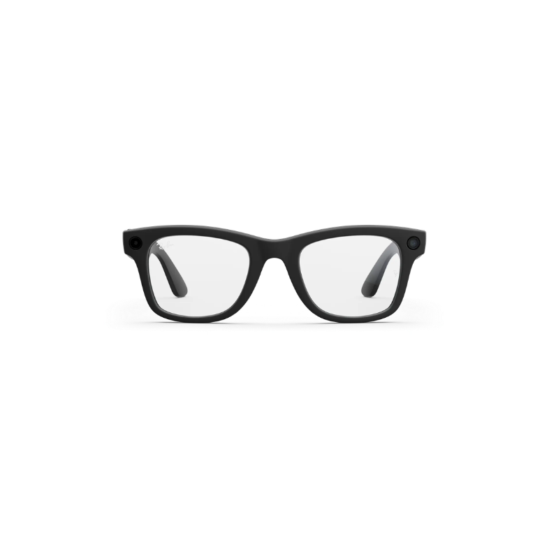Ray-Ban Meta Matte Black Clear Wayfarer (Gen 2)
