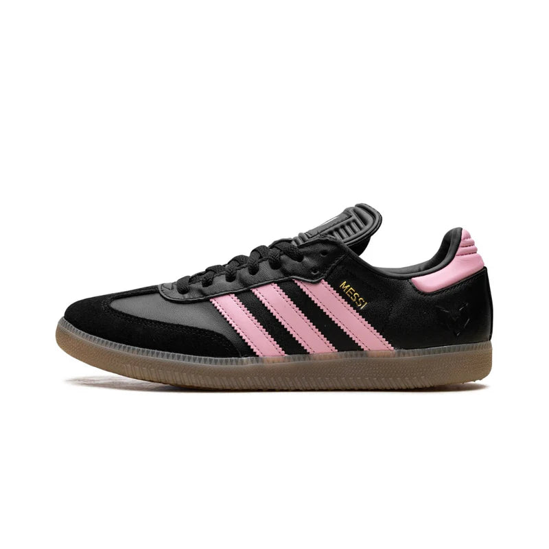Adidas Samba Messi Black Gold Metallic