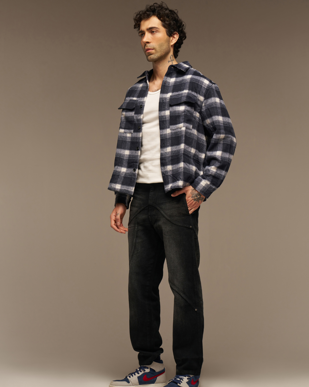 Jet Washed Straight Fit