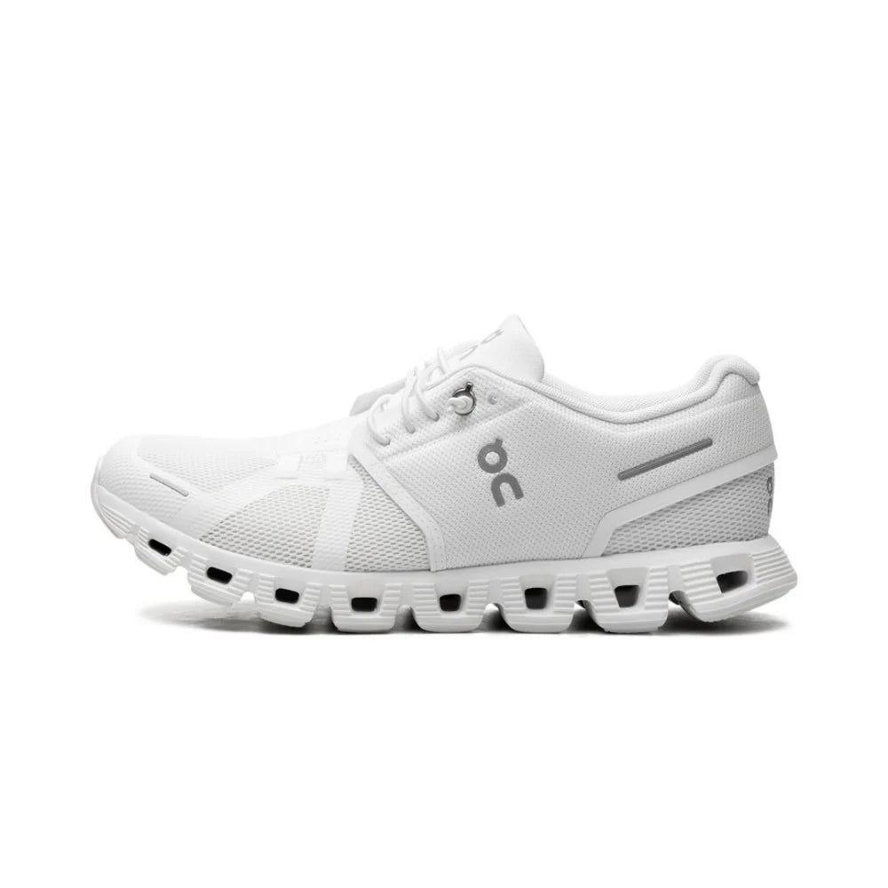 On Running Cloud 5 All White (W) Available at Pick your kiicks.