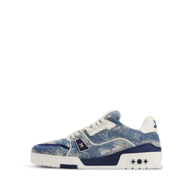 Louis Vuitton Trainer Monogram denim Blue