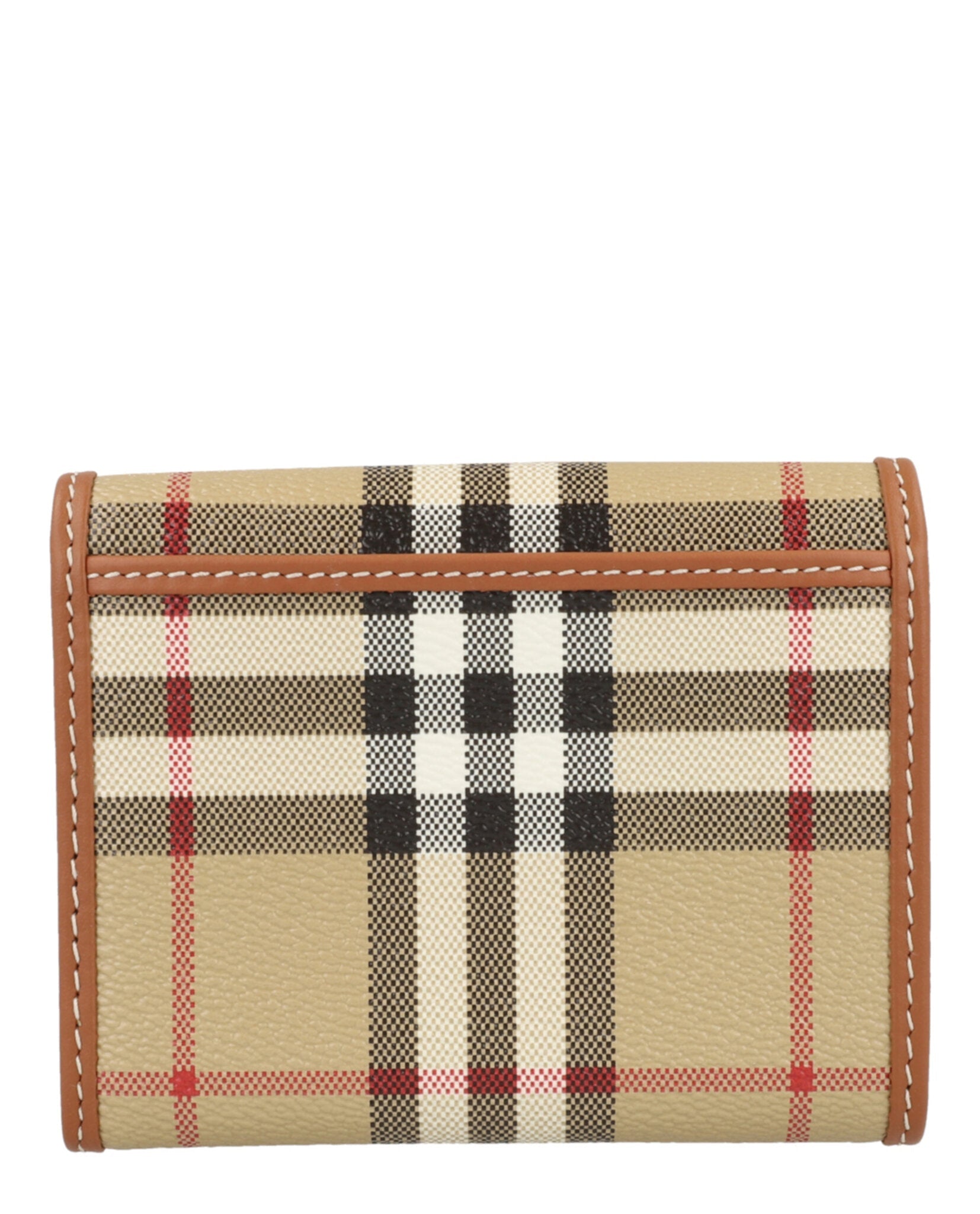 Blueberry Lancaster Check Trifold Wallet