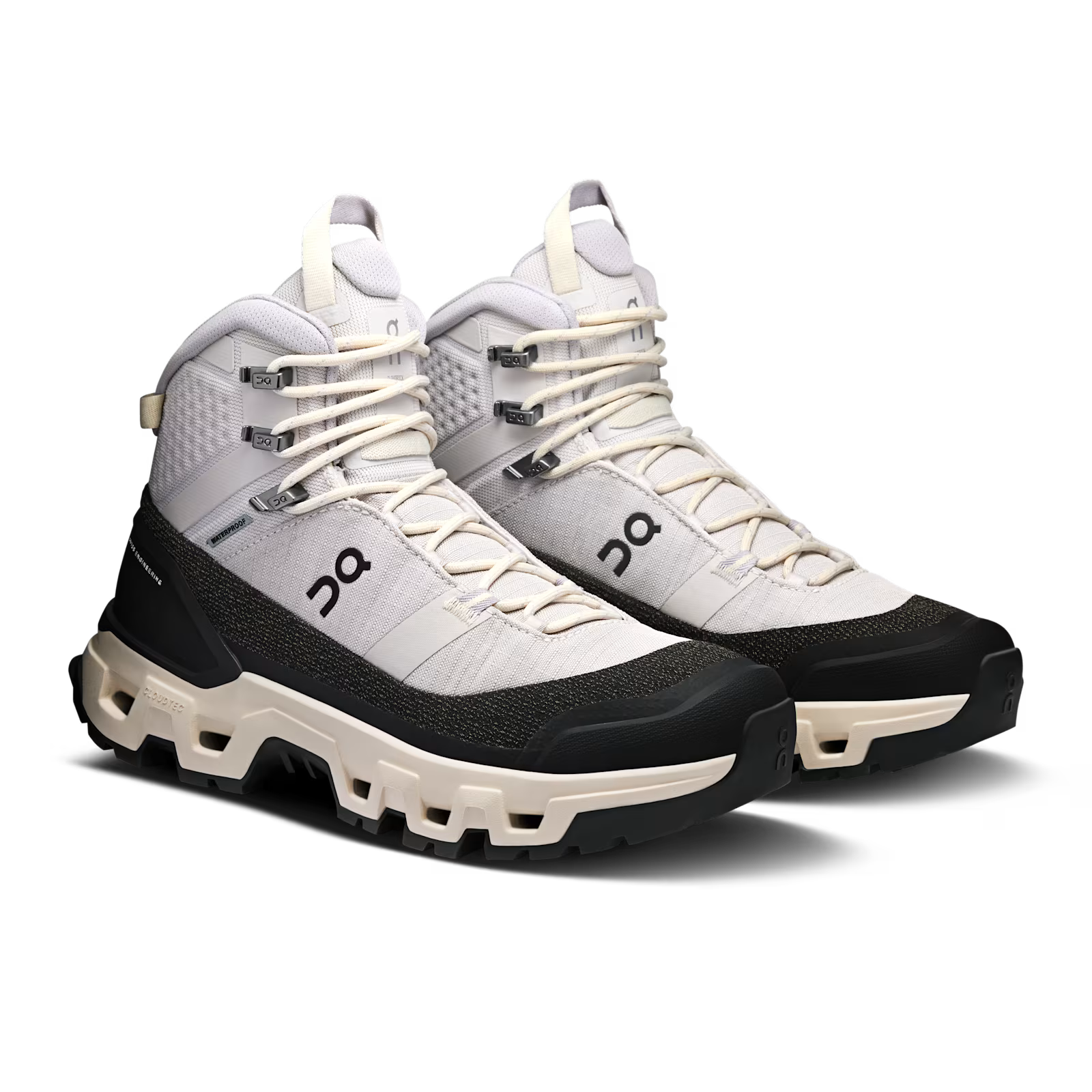 On Running Cloudrock Trek Waterproof Silver Cream (W)