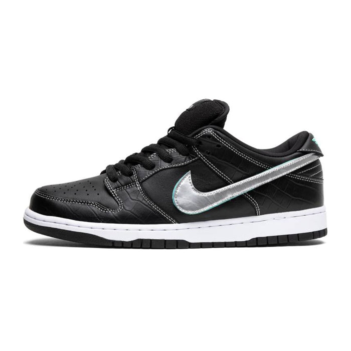 Nike SB Dunk Low Diamond Supply Co. Black Diamond Available at Pick your kiicks.