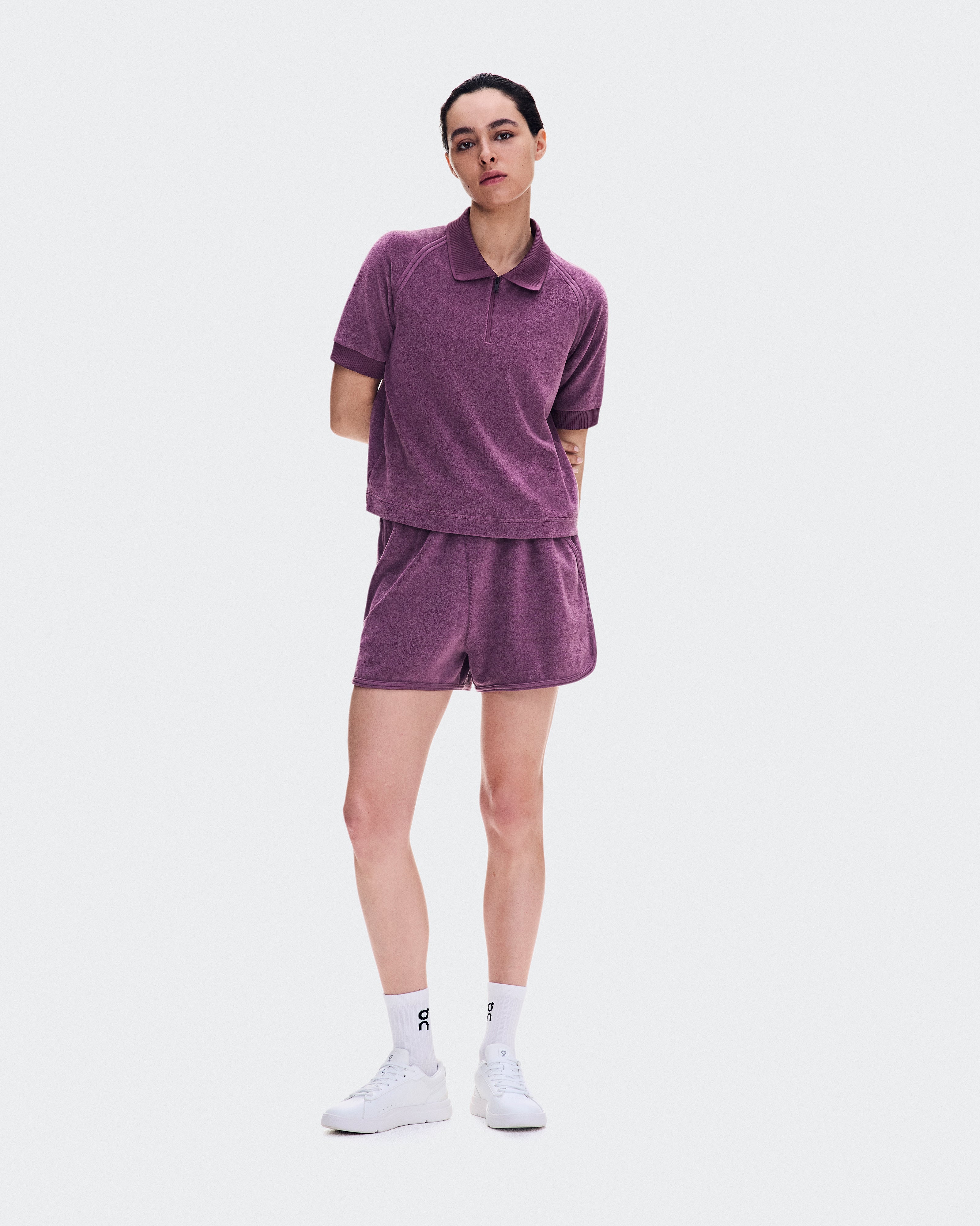 Courtside Polo Terry - Womens