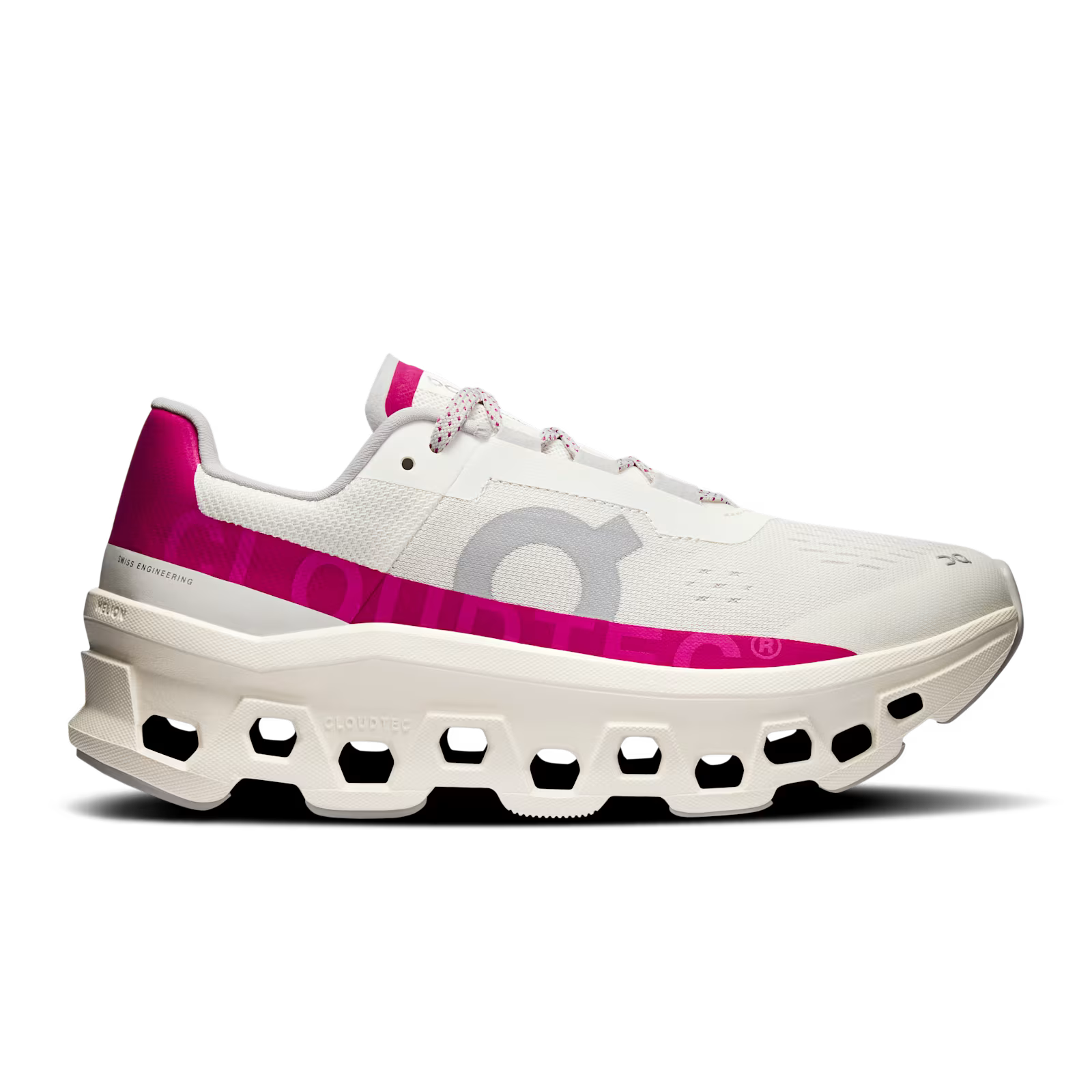 On Running Cloudmonster Ivory Grenadine (W)