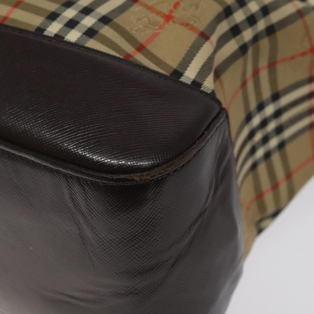 Burberry Nova Check Canvas Tote Bag (Pre-Owned)