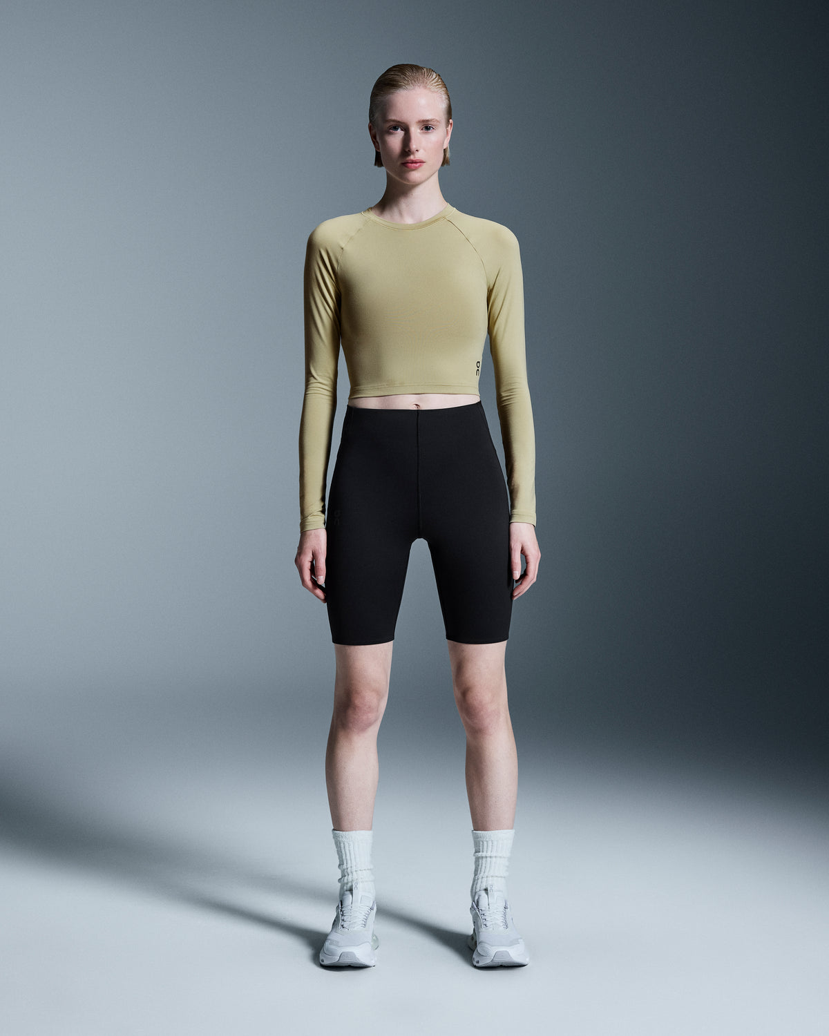 Studio Long-T Crop - Womens