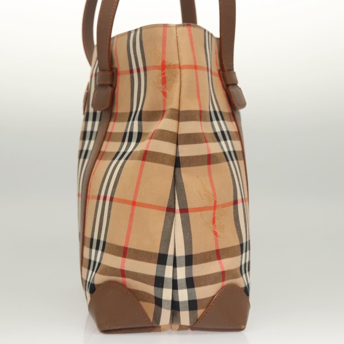 Burberry Nova Check Canvas Tote Bag (Pre-Owned)