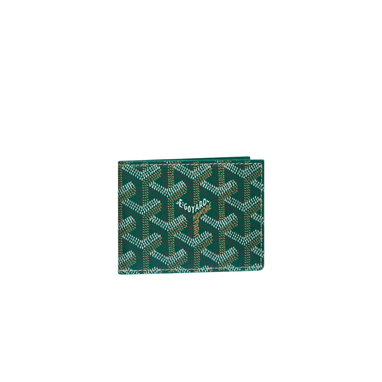 goyard green Insert Victoire Card Wallet