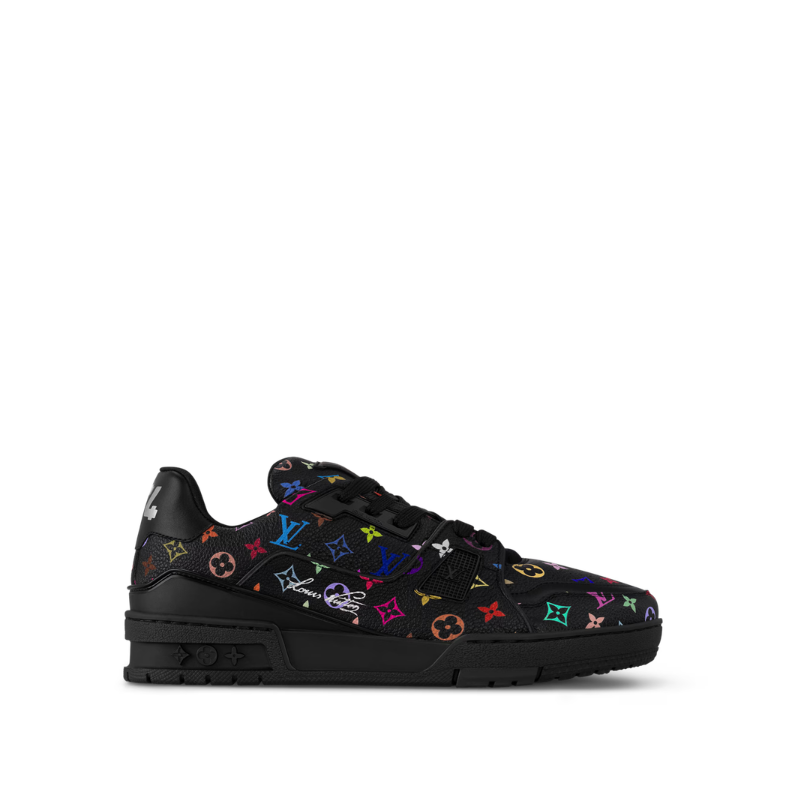 Louis Vuitton Denim Noir Trainer x TM