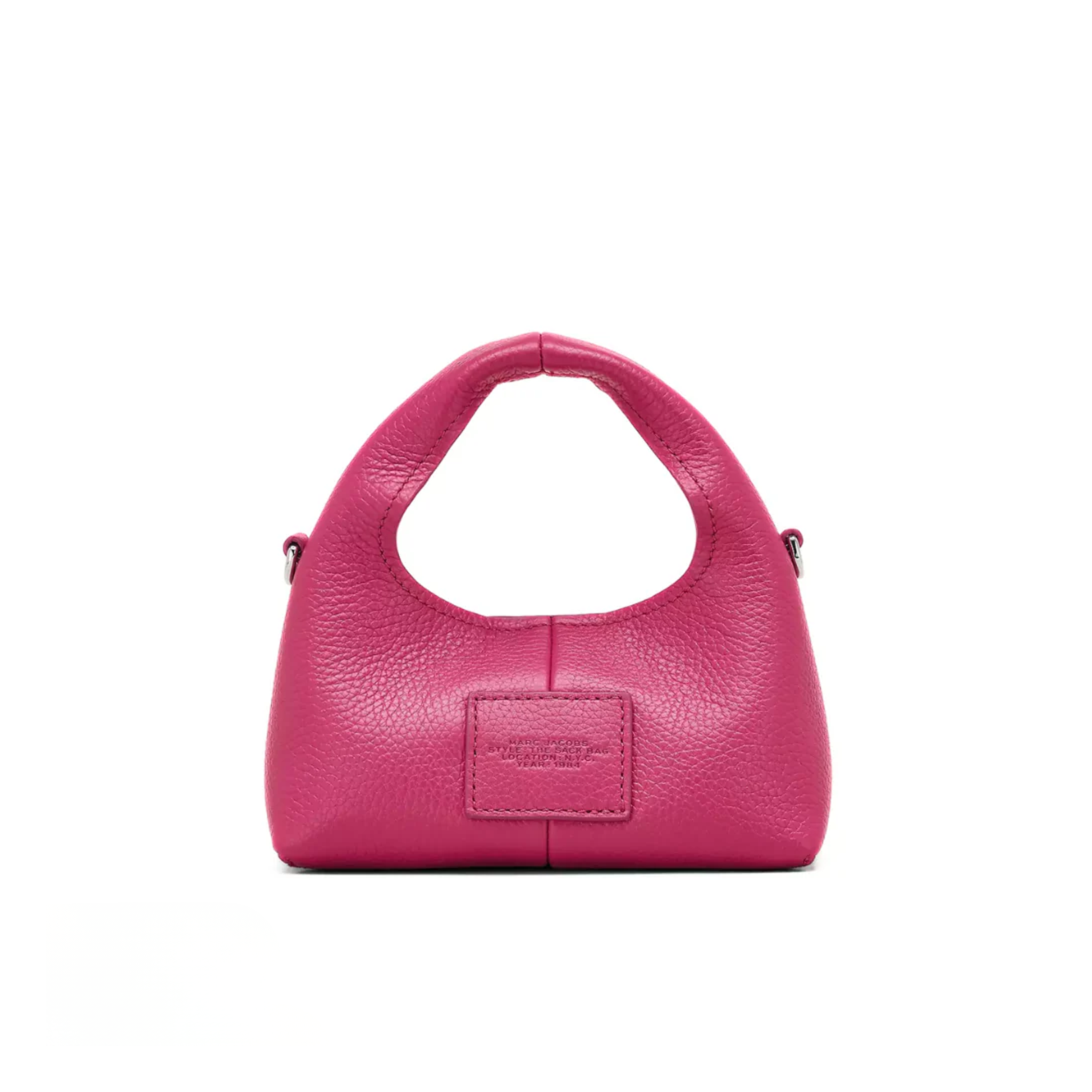 Marc Jacobs The Micro Crossbody Sack Bag raspberry pink