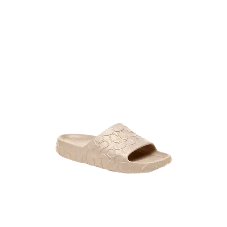 COACH MOLD SLIDE IVORY