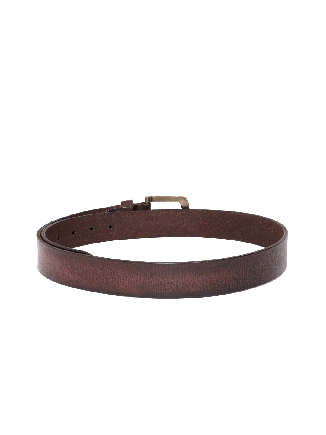 Classic Brown Leather Belt by Art N Vintage