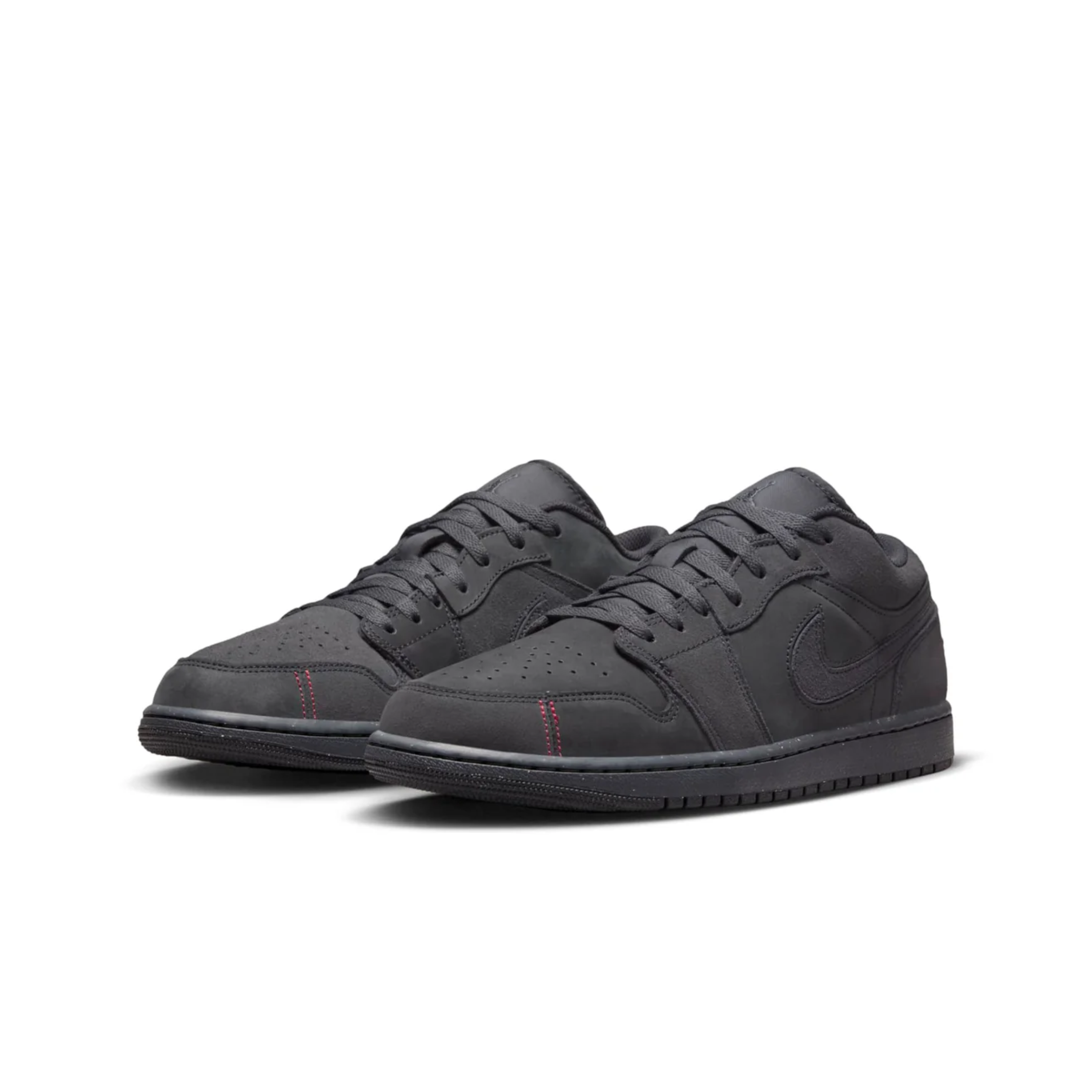 NIKE Air Jordan 1 Low SE Craft Dark Smoke Grey Varsity Red