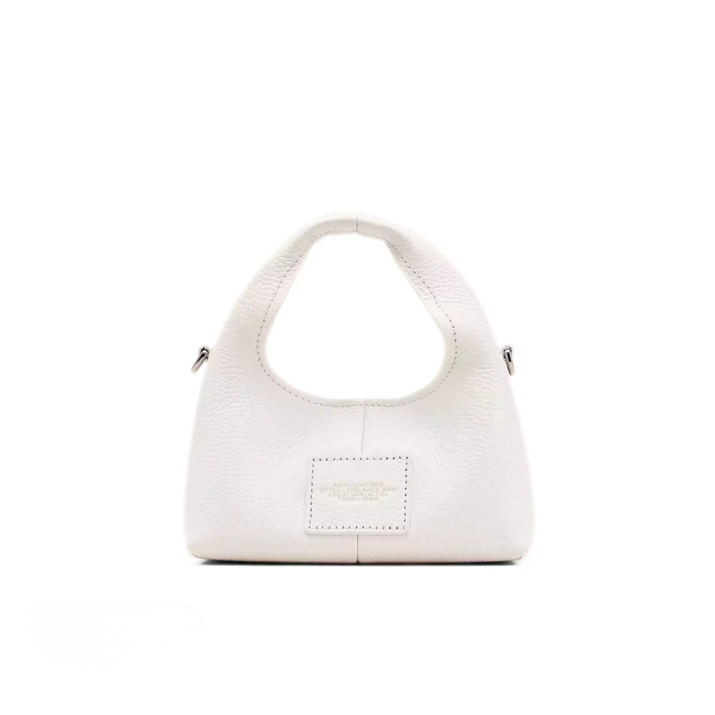 Marc Jacobs The Micro Crossbody Sack Bag white